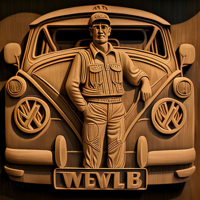 3D model Volkswagen Worker (STL)